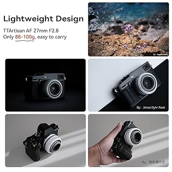 Amazon.com : TTARTISAN AF 27mm F2.8 XF-Mount Auto Focus APS